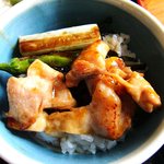 大橋町 野村屋 - 大橋町 野村屋 ＠佐野 ミニ鳥丼