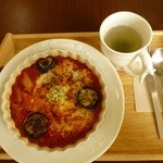 cafe　Iris - ナスとトマトのペンネグラタン