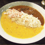 華麗なるカレー - 毛蟹カレー＆サザエカレー(5/18毛蟹カレー会)