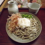 ぽんた工房 - 「そばセット」のおろし蕎麦　　かなり多目です。