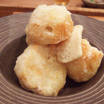 そばの実 一閑人 - 丸芋揚げ(500円)