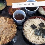 四條庵 - 料理写真:「カツ丼セット」1,520円