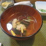 大寿司 - 魚とイカつみれ吸い物