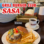 GRILL BURGER CLUB SASA - "限定10食" 【12月のMonthly Burger】  『 彩り冬野菜の味噌バーニャカウダーBurger¥1,150』 ※平日ランチは、ソフトドリンク付