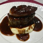 Beef fillet and foie gras rossini