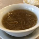 名鉄菜館 - フカヒレスープ