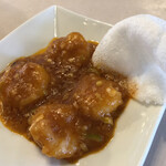 名鉄菜館 - 海老のチリソース