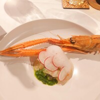 Hirovanna - 三河手長海老とわさび菜カッペリーニ