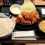 松のや - ささみカツ定食