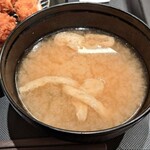 松のや - 味噌汁