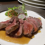 和フレンチバル村塾 屋根裏 別邸 - ローストビーフの瞬間燻製