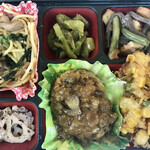 かしわ亭 - 美味しいハンバーグでした♪