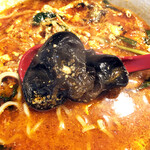 breath food - 贅沢にも巨大なきくらげが。コリっとした食感を楽しめました