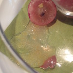 Italia Kappo a．i - ぶどうの下にひかれたジャム。本当にこういうところにレベルの高さを感じさせられます。