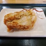 准手打ちな 満福うどん - 鶏天