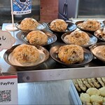 准手打ちな 満福うどん - 鶏めしにぎり