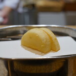 天ぷら 正心庵 - 山芋