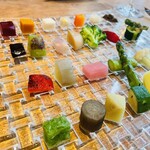 銀座 シェ・トモ - 一皿目の前菜