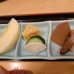 ことぶき寿司 - 特上ランチに付いてきた料理