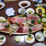 松海荘 - 舟盛り〰️‼️