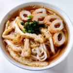 大井食堂 - うどん竹輪入り