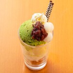 Matcha Shiratama Parfait