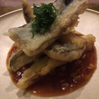O2 - 秋刀魚と茄子の香り揚げ