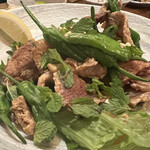 かちとんぼ - 豚肉の竜田揚げミント&レモン