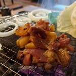 高千穂 鶏の炭火焼き - 