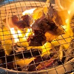 高千穂 鶏の炭火焼き - 