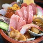 Sushi Dokoro Hishinoki - 船橋市場丼アップ