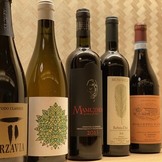 イタリアワインは約100種。ソムリエが最適な1杯をご提案