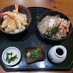 手打そば住吉 - ミニ丼セット