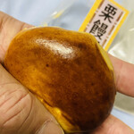 釜屋菓子店 - 「栗まんじゅう」120円税込み♫
