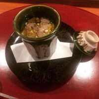 肉割烹 五平 - フォアグラの茶碗蒸し
