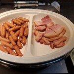 海のホテル島花 - ウインナー、ベーコン