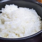 とん吉 - 相変わらず、いつもピカピカのお米です