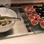 海のホテル島花 - ひじき、ハム、タコわさ等色々