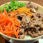 海のホテル島花 - 淡路牛を使った牛丼風ご飯