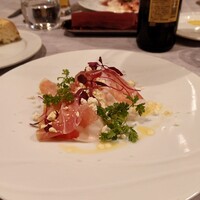 リストランテ エスト - ブッラータチーズと生ハム
