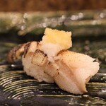 にぎり鮨 一五〇 - 源助大根 炙り鱈