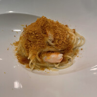 スコルピオーネ 祇園 - ●（ずわい蟹　唐墨　京柚子　オイルソース　バベッティーニ）