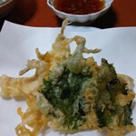 博多っ子 - 鱚てん(きすの天麩羅)きっと新鮮のだろう、甘い