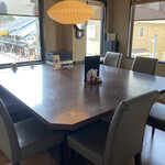 信州そば むらた - 2階の個室テーブル席