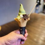 氷菓子屋KOMARU - 宇治抹茶ソフトクリーム