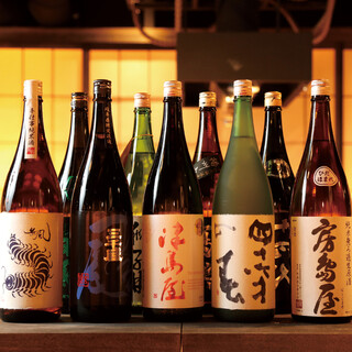 啤酒，日本酒，果酒...請享用豐富多彩的飲品♪