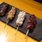 Yakitori Shin - 熊野地鶏の雄のみ使い、その日のオススメ部位を選択した『焼鳥』