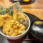 Tempura Sakusaku - ランチ限定 ウクライナ避難民応援丼Cセット