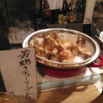 Hanashinobu - カウンターの大皿料理3