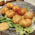 博多串工房 フタクチ - エビニラ饅頭♪